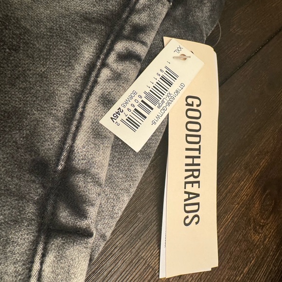 GoodThreads Stonewashed Fleece lined joggers - Picture 6 of 8